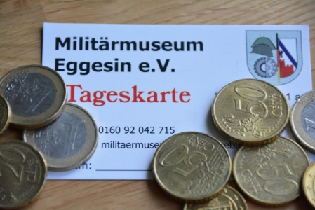 Preise im Militärhistorischen und technischen Museum Eggesin